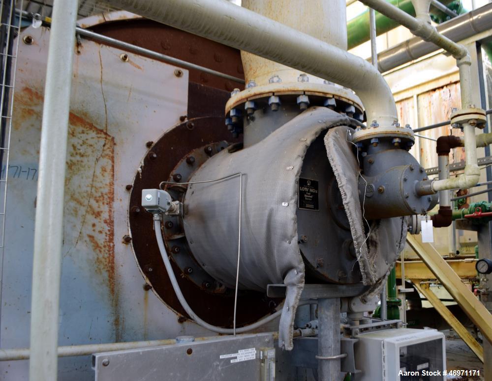 Used York Shipley Donlee Technologies 700HP Boiler, Model SPH-700-N/2. Maximum working pressure steam 300, heating surface 3500, maximum steam capacity 27,600 pounds an hour. National Board# 27714, s...