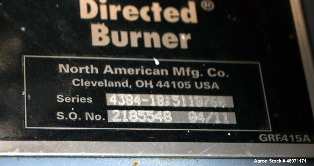 Used York Shipley Donlee Technologies 700HP Boiler, Model SPH-700-N/2. Maximum working pressure steam 300, heating surface 3500, maximum steam capacity 27,600 pounds an hour. National Board# 27714, s...