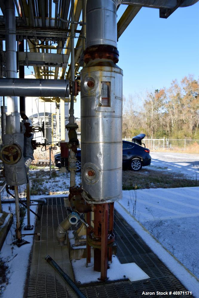 Used York Shipley Donlee Technologies 700HP Boiler, Model SPH-700-N/2. Maximum working pressure steam 300, heating surface 3500, maximum steam capacity 27,600 pounds an hour. National Board# 27714, s...