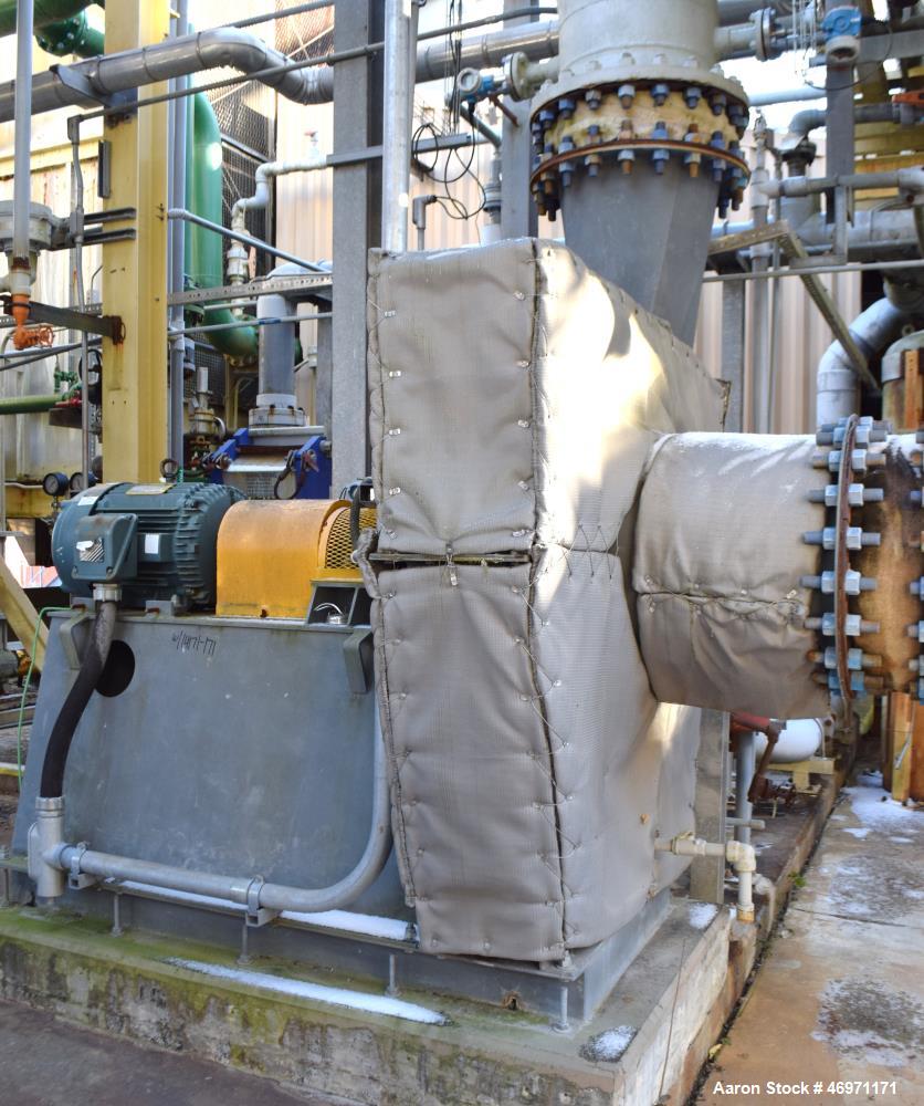 Used York Shipley Donlee Technologies 700HP Boiler, Model SPH-700-N/2. Maximum working pressure steam 300, heating surface 3500, maximum steam capacity 27,600 pounds an hour. National Board# 27714, s...