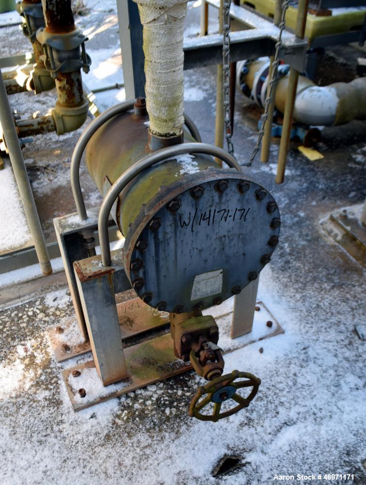 Used York Shipley Donlee Technologies 700HP Boiler, Model SPH-700-N/2. Maximum working pressure steam 300, heating surface 3500, maximum steam capacity 27,600 pounds an hour. National Board# 27714, s...