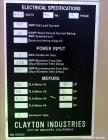 Used- Clayton Industries Steam Generator, Model EG-504-1-FMB.