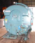 Used Cleaver Brooks Packaged Fire Tube Boiler, Model CB1200350015. 350 HP, input 14,288,100 BTU/HR. 12075 LBS/HR of steam at 212 Degrees F. 1750 square feet heating surface fireside, 1932 waterside. ...