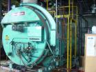USED: Cleaver Brooks fire tube packaged boiler, 21,569 lbs/hour @ 150 psi, 500 hp, model CB400-500. Dual fuel, natural gas/o...