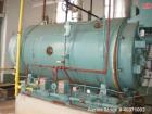Used Cleaver Brooks boiler, model CB700-60. 60 hp, 150 psi design pressure. Natural gas fired. Includes feedwater tank, pump and blow down tank. Mfg 1995.