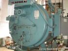 Used Cleaver Brooks boiler, model CB700-60. 60 hp, 150 psi design pressure. Natural gas fired. Includes feedwater tank, pump and blow down tank. Mfg 1995.