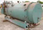Used Cleaver Brooks Packaged Firetube Boiler, Model CBH700-70. 70 hp, input 2,930,000 btu/hr. For use with natural gas. 2415 lb/hr of steam at 212 deg F. 350 square feet heating surface fireside, 388...
