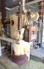 Used Fulton Fuel Fired Steam Boiler, Model FB-015-A. Boiler hp 15, 150 psi, rated 518 pound per hour, Includes control panel, and a boiler return system with pump. National Board# 78698, built 1997.