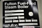 Used Fulton Model ICS 20 Fuel Fired Vertical Tubeless Steam Boiler. Natural gas, approximate 20 hp. Rated 690 pounds of steam per hour, approximately 840,000 btu/hour input, rated 15 psi. Includes a ...