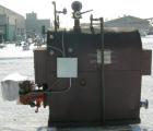 Used Kewanee Boiler, Model M-135-KGO. 1350 MBH, 40.3 hp, 15 lb steam, heating surface 180 square feet. Max 1688 MBH. XP rated. Mounted on a carbon steel base.