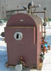 Used Kewanee Boiler, Model M-135-KGO. 1350 MBH, 40.3 hp, 15 lb steam, heating surface 180 square feet. Max 1688 MBH. XP rated. Mounted on a carbon steel base.
