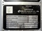Used Miura Natural Gas Fired Steam Boiler, Model LX-100, Serial# 46S421417. Utilization horsepower 100, heating surface 248 square feet, maximum pressure 170 psi, design temperature 400 degrees F., m...