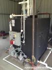 Used Parker Boiler, Model 104-30. 30hp at 125 PSI, natural gas fired, 1.26mm btu / hr. Includes boiler feed water softener and tank. Water softener tank and boiler feed water return system.