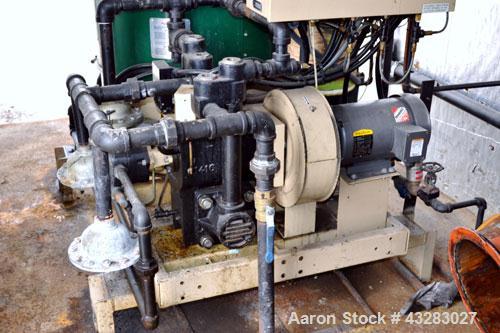 Used- Clayton Industries Oil Fired Steam Generator, Model EO-60-1. Boiler horsepower 60 bhp, heat input gas 2,510,625 btu/hr...