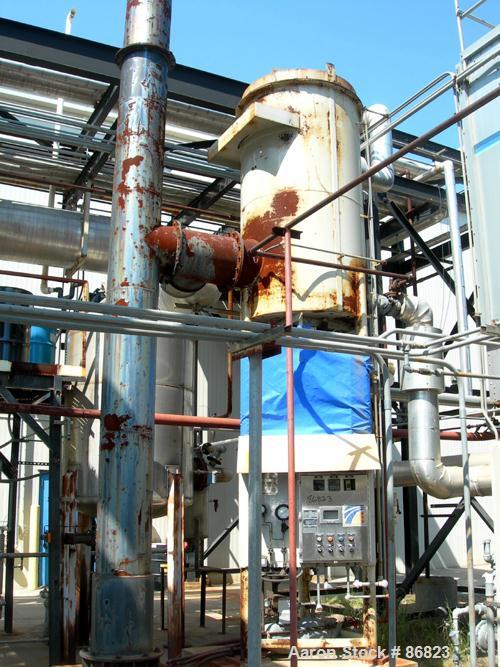 USED: First Thermal hot oil boiler, model 100-3-1-VHC-MAX-G M-N4X-T/C heater, 160 square feet heating surface, 600 deg F max operating temp, natural gas fired. Design duty 1.0 mm btu/hr, gross input ...