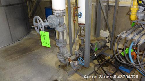 Used Fulton Thermopac Natural Gas Boiler, Model FT-0160-C-400B. Capacity 1,600,000 BTU, rated 572 degrees F at 60 psi. Built 1987, serial# TP-687-147