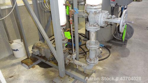 Used Fulton Thermopac Natural Gas Boiler, Model FT-0160-C-400B. Capacity 1,600,000 BTU, rated 572 degrees F at 60 psi. Built 1987, serial# TP-687-147