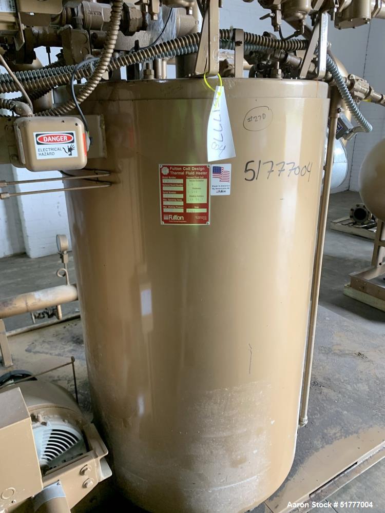 Fulton FT Vertical Coil Design Thermal Fluid Heater