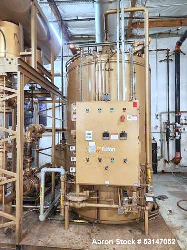 Used Fulton FT-0800C Hot Oil Heating System – 8,000,000 BTU/HR Thermal Fluid Heater