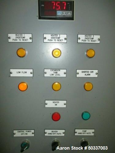 Used 2.3 MM BTU/HR Gaumer Electric Process Hot Oil Heating System