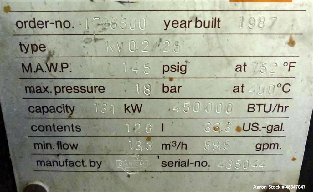 Used Konus Boiler
