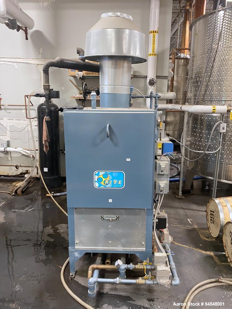 Used Rite Boiler Co. Model 105S Natural Gas-Fired Low Pressure Steam Boiler – 19 BHP – Built 2020