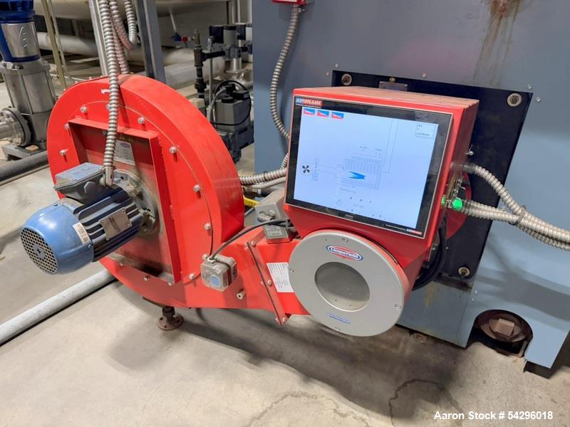 Used Smith 28HE Series Cast Iron Steam Power-Burner Boiler.