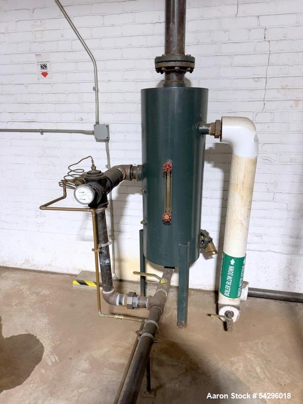 Used Smith 28HE Series Cast Iron Steam Power-Burner Boiler.