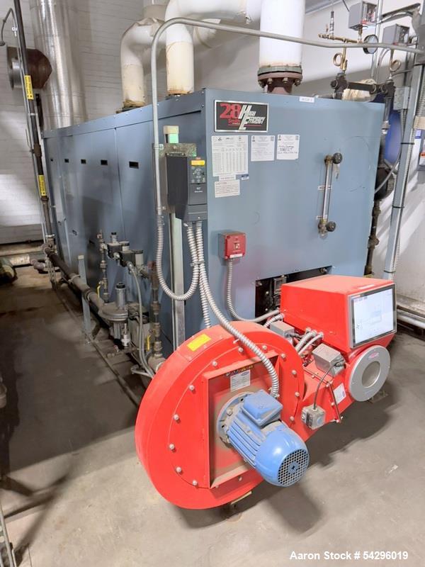 Used Smith Cast Iron Steam Power-Burner Boiler, 28HE Series.