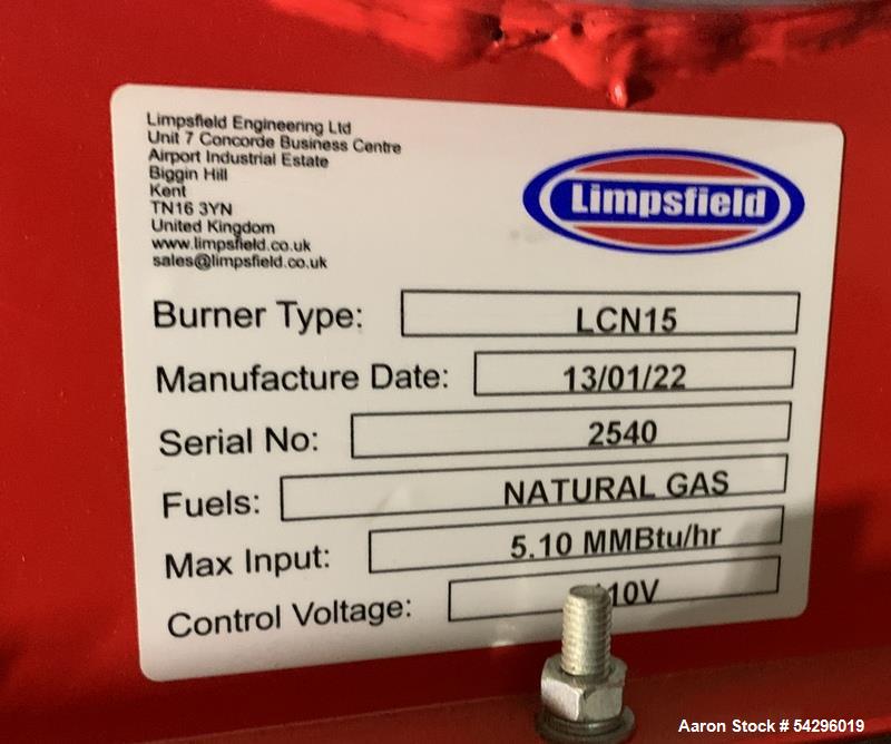 Used Smith Cast Iron Steam Power-Burner Boiler, 28HE Series.