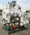USED: Syltherm skid consisting of (1) ITT shell and tube heat exchanger, shell and tubes rated 150 psi at 375 deg F; (1) Goulds centrifugal pump, model 3296, 316 stainless steel, rated 135 gallons pe...