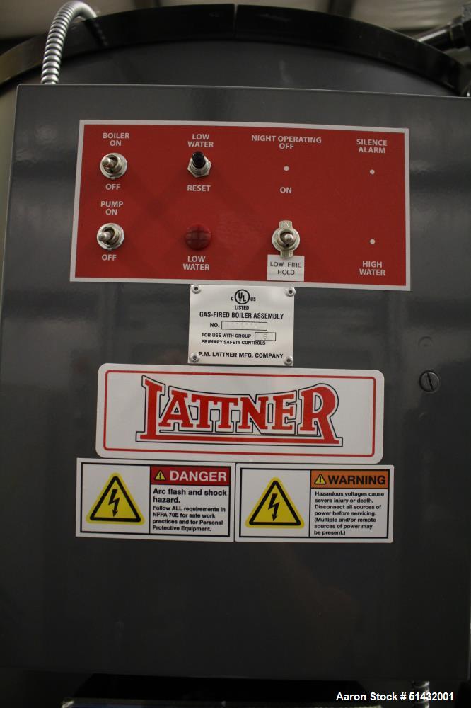 Unused- Lattner Vertical Waterleg Tubeless Boiler