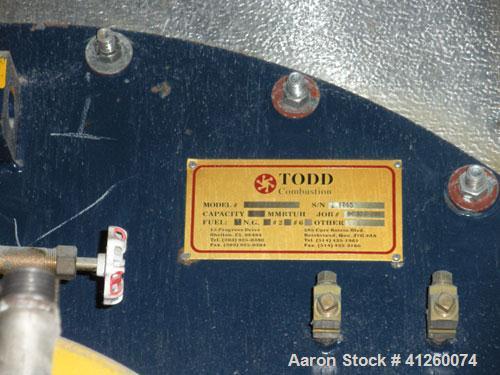 Used -Foster Wheeler Waste Heat Steam Boiler, capable of 360 mm btu/ hour, 360,000 #/hour steam. Consists of (6) Todd combustion units, model SU565XGXBX1, 60 mm btu/ hour.