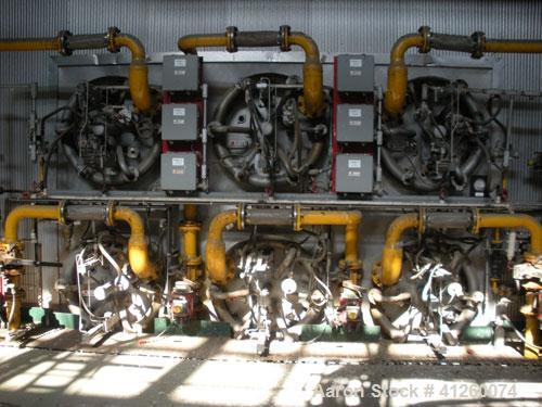 Used -Foster Wheeler Waste Heat Steam Boiler, capable of 360 mm btu/ hour, 360,000 #/hour steam. Consists of (6) Todd combustion units, model SU565XGXBX1, 60 mm btu/ hour.
