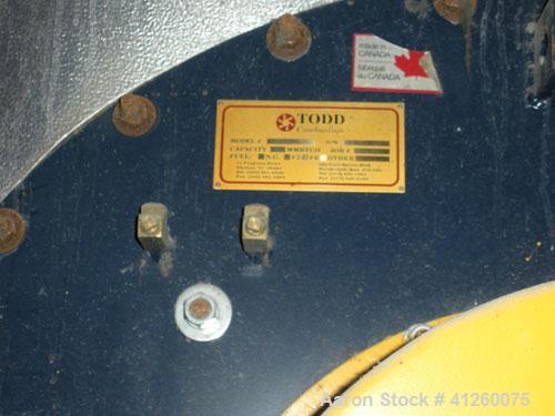 Used -Foster Wheeler Waste Heat Steam Boiler. Capable of 360 mm btu/ hour, 360,000 #/hour steam. Consists of (6) Todd combustion units, model SU565XGXBX1, 60 mm btu/hour.