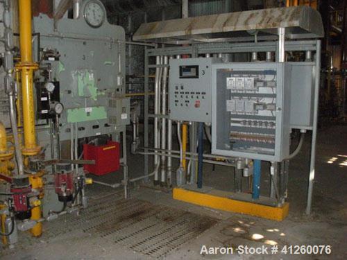 Used -Foster Wheeler Waste Heat Steam Boiler. Capable of 339 mm btu/hour, 339,000 #/hour steam. Consists of (6) Combustion Associates of Canada combustion units, model QED615G, 56.5 mm btu/hour.