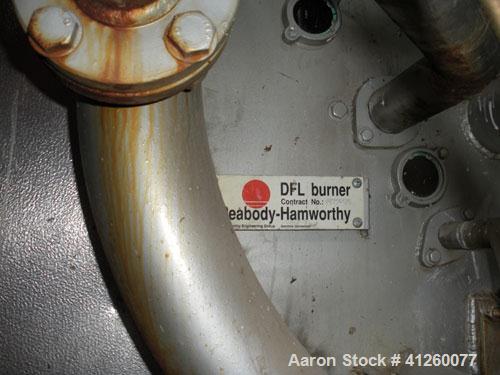 Used Foster Wheeler Waste Heat Steam Boiler. Capable of 360 mm btu/ hour, 360,000 #/hour steam. Consists of (6) Todd combustion units, model SU565XGXBX1, 60 mm btu/hour.