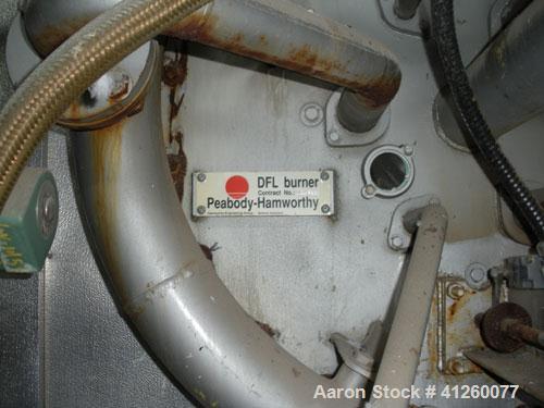 Used Foster Wheeler Waste Heat Steam Boiler. Capable of 360 mm btu/ hour, 360,000 #/hour steam. Consists of (6) Todd combustion units, model SU565XGXBX1, 60 mm btu/hour.