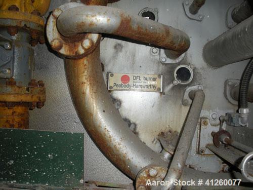 Used Foster Wheeler Waste Heat Steam Boiler. Capable of 360 mm btu/ hour, 360,000 #/hour steam. Consists of (6) Todd combustion units, model SU565XGXBX1, 60 mm btu/hour.