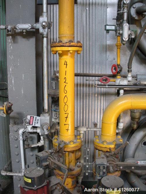 Used Foster Wheeler Waste Heat Steam Boiler. Capable of 360 mm btu/ hour, 360,000 #/hour steam. Consists of (6) Todd combustion units, model SU565XGXBX1, 60 mm btu/hour.