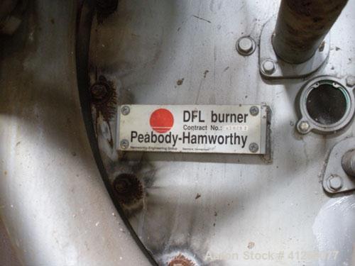 Used Foster Wheeler Waste Heat Steam Boiler. Capable of 360 mm btu/ hour, 360,000 #/hour steam. Consists of (6) Todd combustion units, model SU565XGXBX1, 60 mm btu/hour.