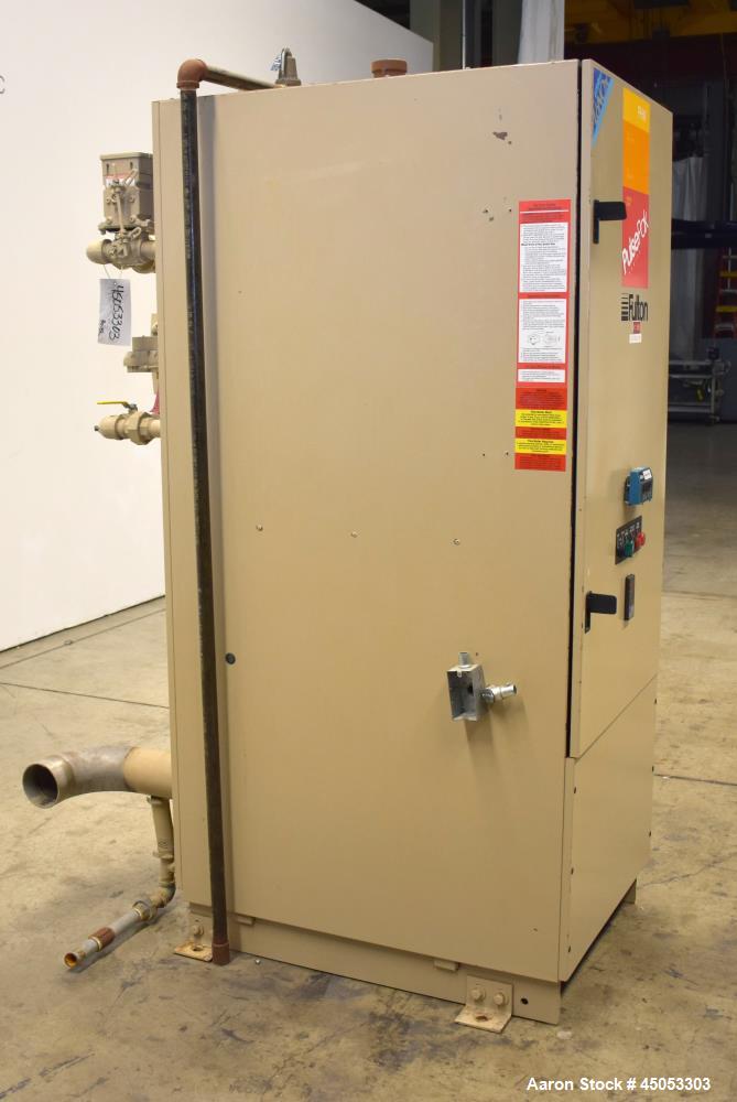 Used- Fulton PulsePak Hydronic Boiler, Model PHW-950SM. Input 950/190K BTU per hour. Output 855/171k BTU per hour. Design Pr...