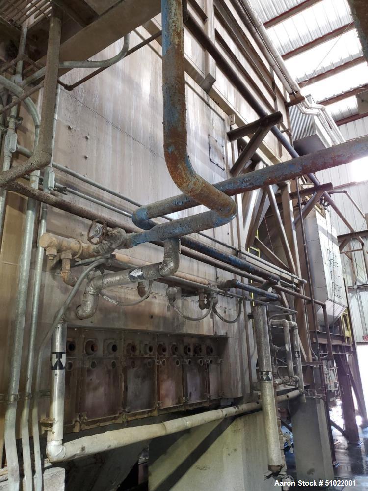 Used Turn-key Hybrid Firetube-Water Tube Biomass Boiler Facility