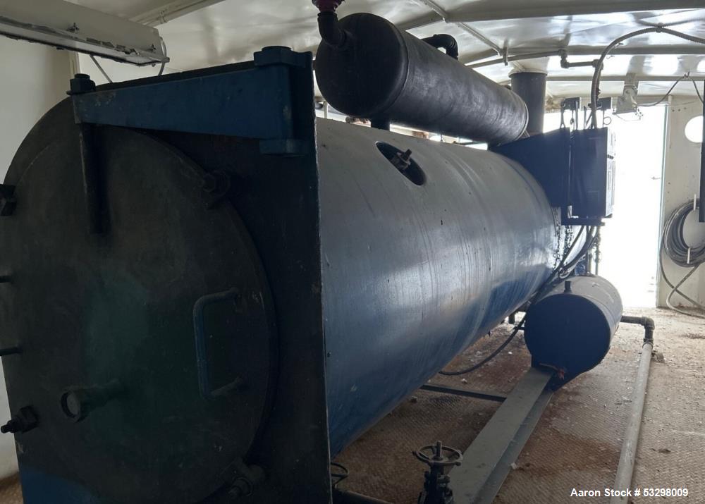 Used Lister 100 HP Steam Boiler – Dual Fuel (Natural Gas or Oil)