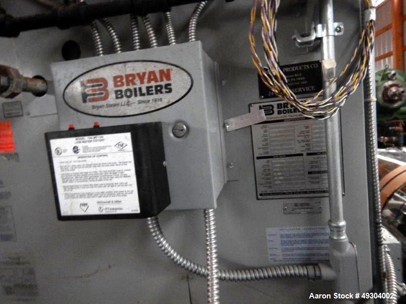 Used Bryan Water Tube AB Series Forced Draft 150# Steam Boiler