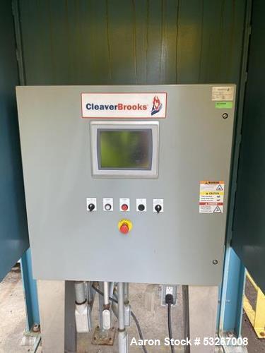 Cleaver Brooks D-Type Watertube Boiler, Model CW-NB-500D-110.