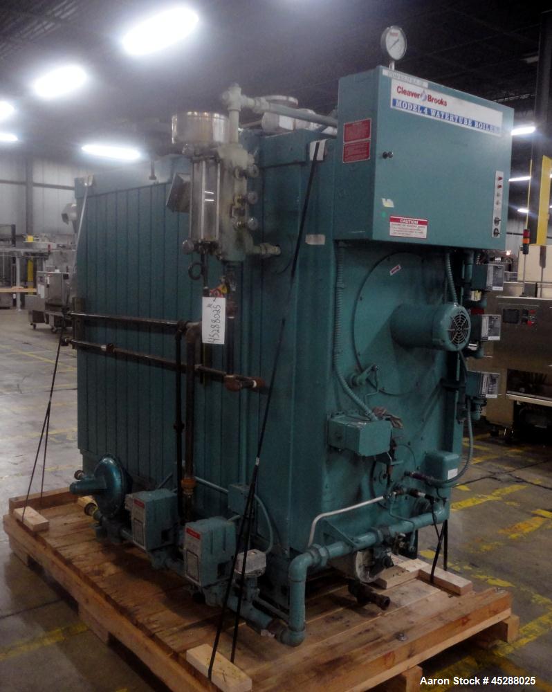 Used Cleaver Brooks M4 Water Tube Boiler, Model M4P-700-3000, Series 700