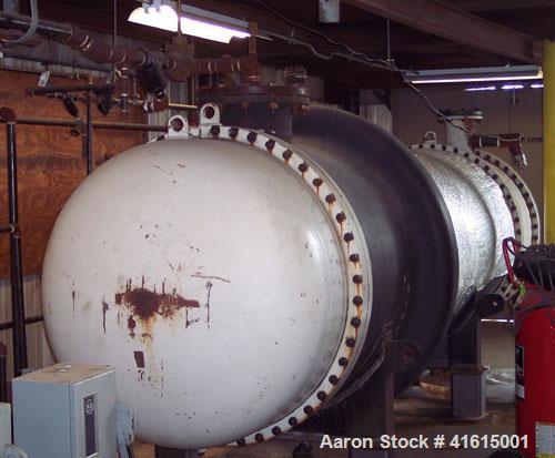 Used Cleaver Brooks portable semi trailer mounted boiler, rated 6 million BTU/hour. Dual fuel propane or diesel. Dual water feed and water conditioning system. Includes a heat exchanger manufactured ...