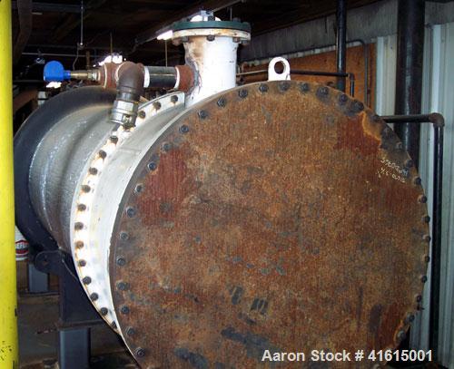 Used Cleaver Brooks portable semi trailer mounted boiler, rated 6 million BTU/hour. Dual fuel propane or diesel. Dual water feed and water conditioning system. Includes a heat exchanger manufactured ...