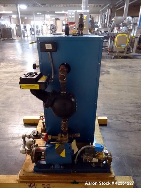 Used Sussman Electrically Heated Boiler, Model ES36. 36kW, rated 100 psi with circulation pump. 3/60/208 volt. Serial# N-17739-02002. National board# 50321